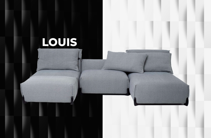 Модульный диван LOUIS (OPRIME) новинка!
